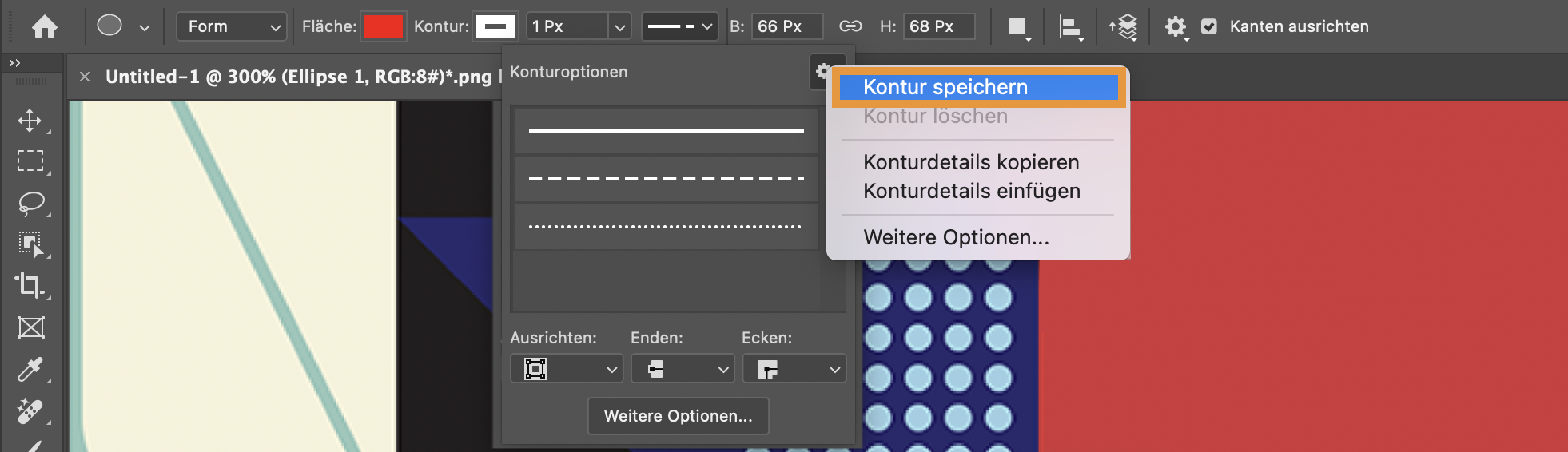 Arbeiten mit dem Rechteck-Werkzeug in Photoshop